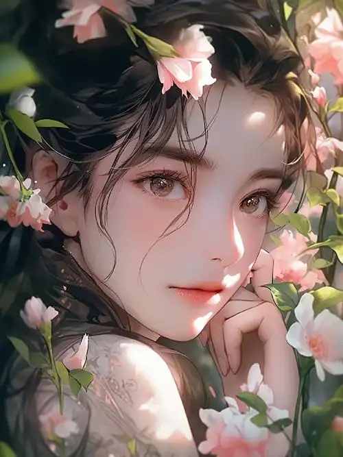 海边落日系二次元情头